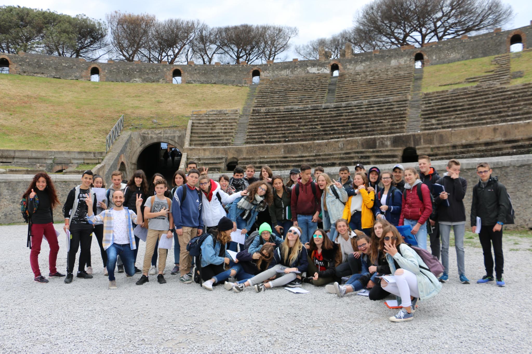 Giorno 4  Pompéi  Collège Georges Gouy  ValslesBains